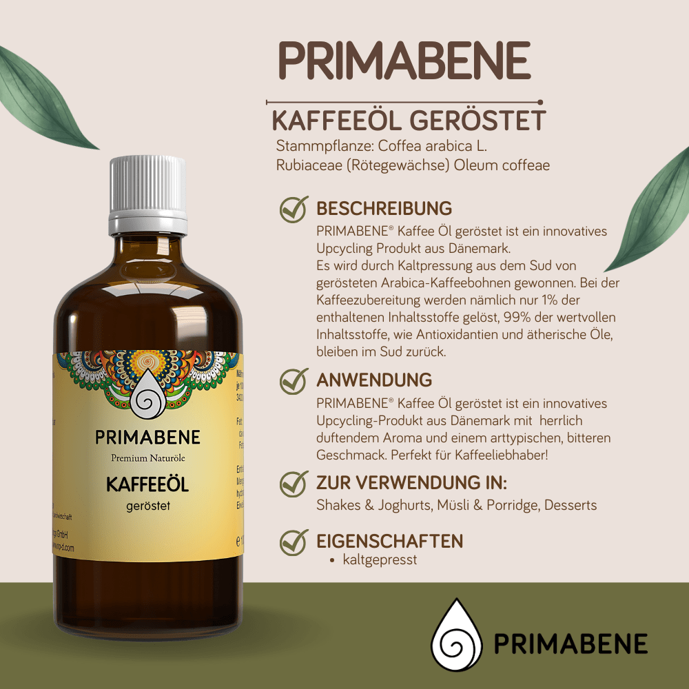 Bild von Kaffee Öl geröstet